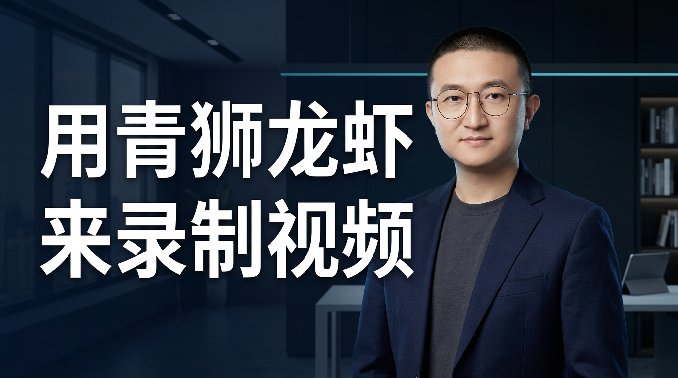 用青狮龙虾录制视频